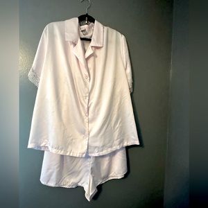 NWOT matching pink pajama set size 3X